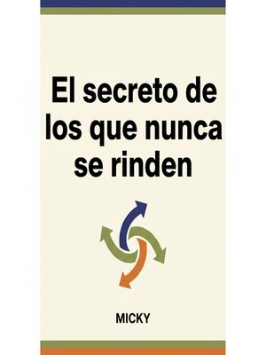 cover image of Nunca te rindas